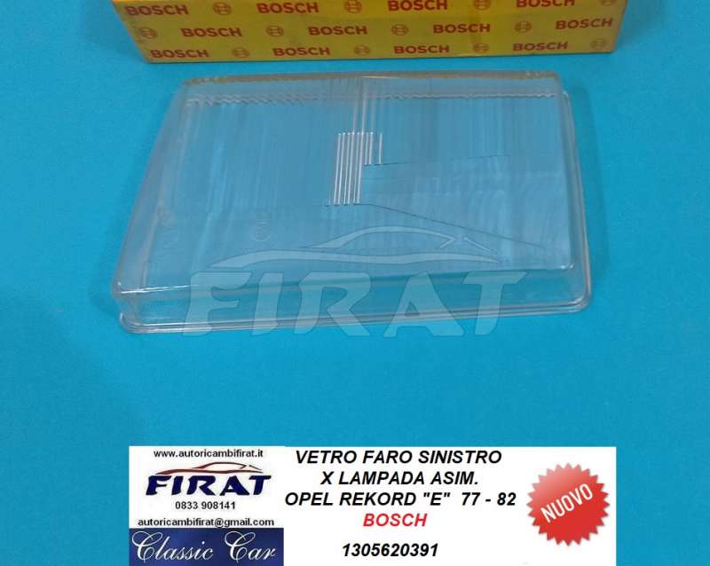 FARO OPEL REKORD 77 - 82 ASIM. SX (VETRO 1305620391)